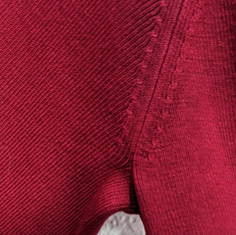 Neiman Marcus Red Turtleneck - image 2